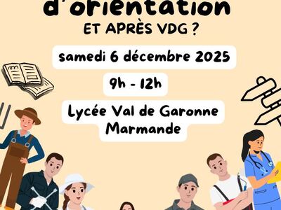 Forum de l'orientation "Et après VDG ?"